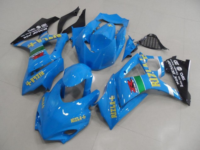 Discount 2007-2008 Blue Rizla Race Suzuki GSXR 1000 K7 Motor Bike Fairings UK