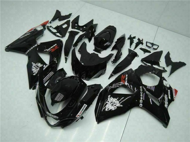 Discount 2009-2016 Black Suzuki GSXR1000 Motorcylce Fairings UK