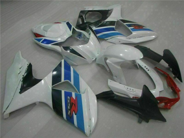 Discount 2009-2016 White Suzuki GSXR1000 Motorcycle Fairings UK