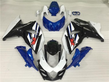 Discount 2009-2016 White Blue Black Suzuki GSXR1000 Motorbike Fairings UK