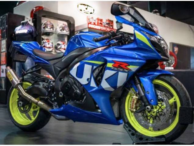 Discount 2009-2016 Blue White Suzuki GSXR1000 Motorbike Fairing UK