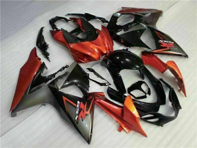 Discount 2009-2016 Brown Black Suzuki GSXR1000 Motorcycle Fairing Kit UK