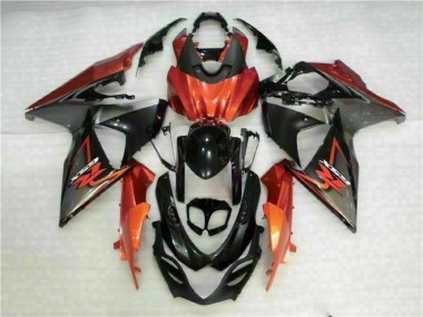 Discount 2009-2016 Brown Black Suzuki GSXR1000 Motorcycle Fairing Kit UK