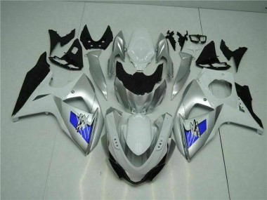 Discount 2009-2016 Silver White Suzuki GSXR1000 Motorcycle Bodywork UK