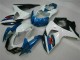 Discount 2009-2016 Blue White Suzuki GSXR1000 Motorcycle Fairings Kits UK