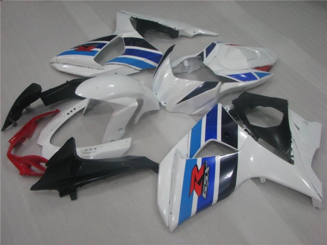 Discount 2009-2016 White Blue Suzuki GSXR1000 Replacement Fairings UK