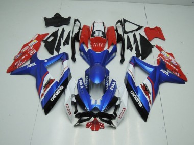 Discount 2009-2016 Blue and Red Suzuki GSXR 1000 K9 Motorbike Fairing UK