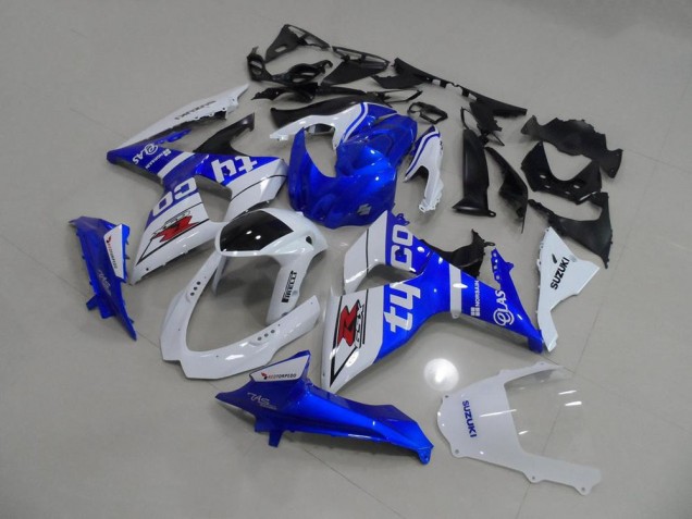 Discount 2009-2016 Blue Tyco Suzuki GSXR 1000 K9 Motorbike Fairing Kits UK