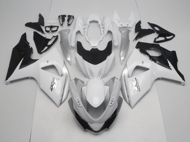 Discount 2009-2016 White OEM Style Suzuki GSXR 1000 K9 Bike Fairings UK