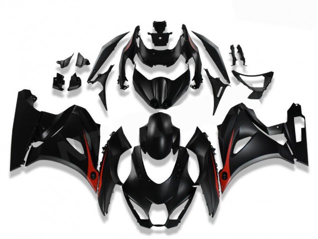 Discount 2017-2021 Black Red Suzuki GSXR 1000 Motor Bike Fairings UK