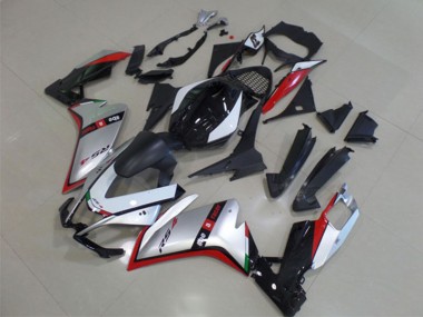 Discount 2011-2018 Black Silver Red Aprilia RS4 50 125 Replacement Motorcycle Fairings UK