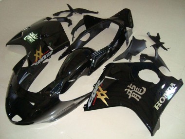 Discount 1996-2007 Black Honda CBR1100XX Blackbird Motorcycle Fairing Kits UK