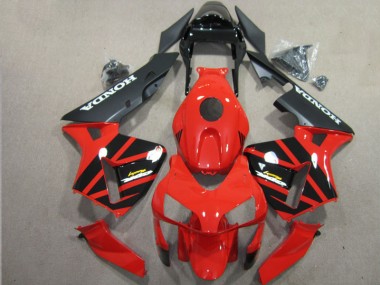 Discount 2003-2004 Red Black Honda CBR600RR Motorcycle Fairing UK