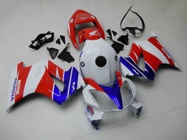 Discount 2002-2013 Blue White Red Honda VFR800 Moto Fairings UK