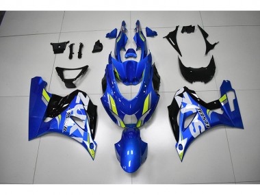 Discount 2017-2021 Blue White Decal Suzuki GSXR1000 Motorcycle Bodywork UK