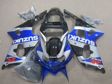 Discount 2000-2002 Blue White Decal Suzuki GSXR1000 Motorcycle Fairings UK