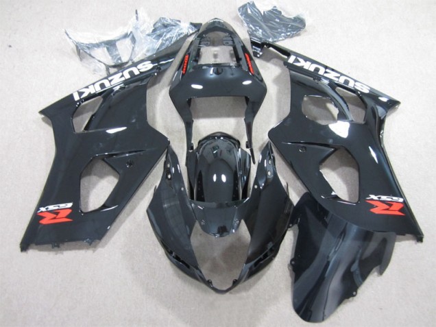 Discount 2003-2004 Black Suzuki GSXR1000 Moto Fairings UK