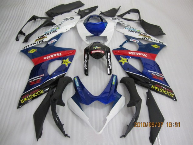 Discount 2005-2006 Blue Black Rockstar Suzuki GSXR1000 Replacement Motorcycle Fairings UK