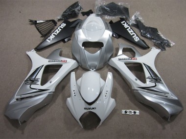 Discount 2007-2008 White Suzuki GSXR1000 Replacement Motorcycle Fairings UK