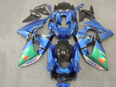 Discount 2009-2016 Blue Green JOMO Suzuki GSXR1000 Motorcycle Replacement Fairings UK