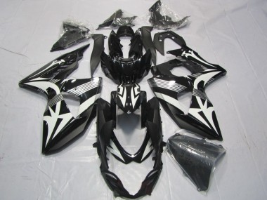 Discount 2009-2016 Black White Suzuki GSXR1000 Motorcyle Fairings UK