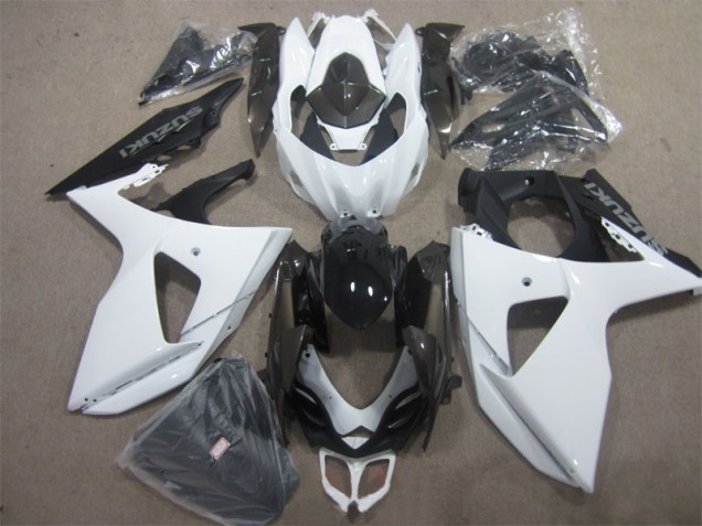 Discount 2009-2016 White Black Suzuki GSXR1000 Motorcycle Fairing UK