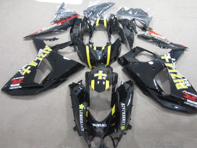 Discount 2009-2016 Black Rizla Lumber Jack Suzuki GSXR1000 Motorbike Fairing UK