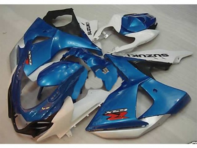 Discount 2009-2016 Blue White Suzuki GSXR1000 Motorcycle Fairing Kit UK