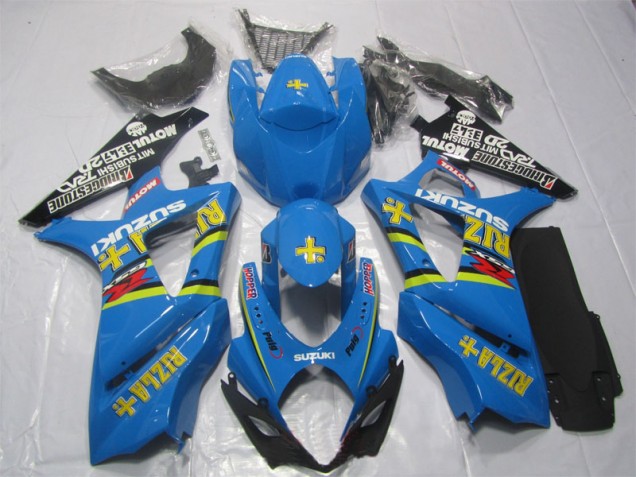 Discount 2007-2008 Blue Rizla Suzuki GSXR1000 Motorbike Fairing UK