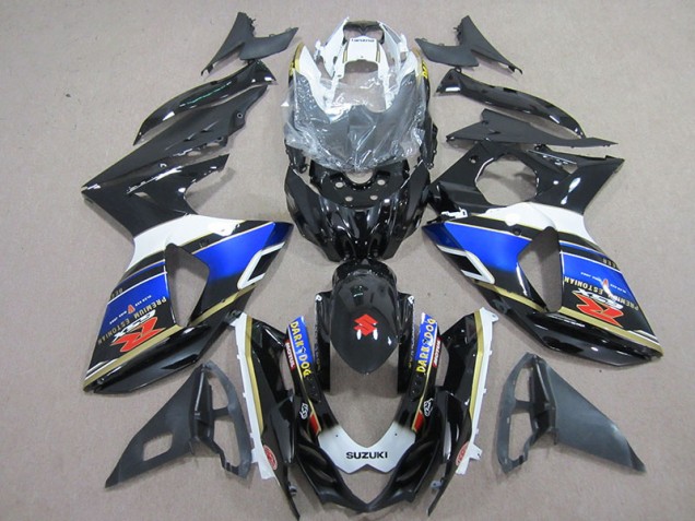 Discount 2009-2016 Black Dark Dog Suzuki GSXR1000 Motor Fairings UK